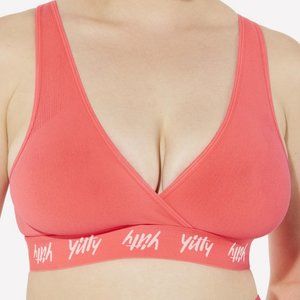 NWT Fabletics Yitty Neon Pink Cross-Front Bralette